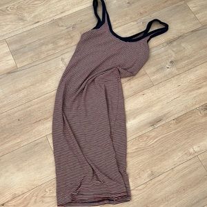 Zara bodycon striped elastic dress